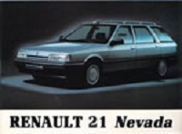 Descargar manual de usuario del Renault 21 Nevada (edición no española)