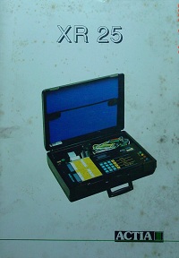 Descargar manual de usuario de la maleta XR 25 (en inglés)